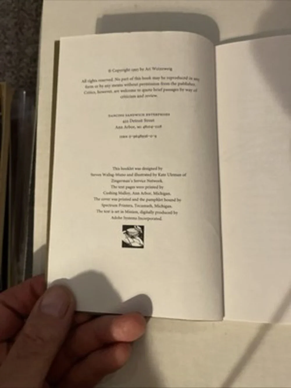 Zingerman's Guide to Good Olive Oil Ari Weinzweig (Softcover) 1995.
